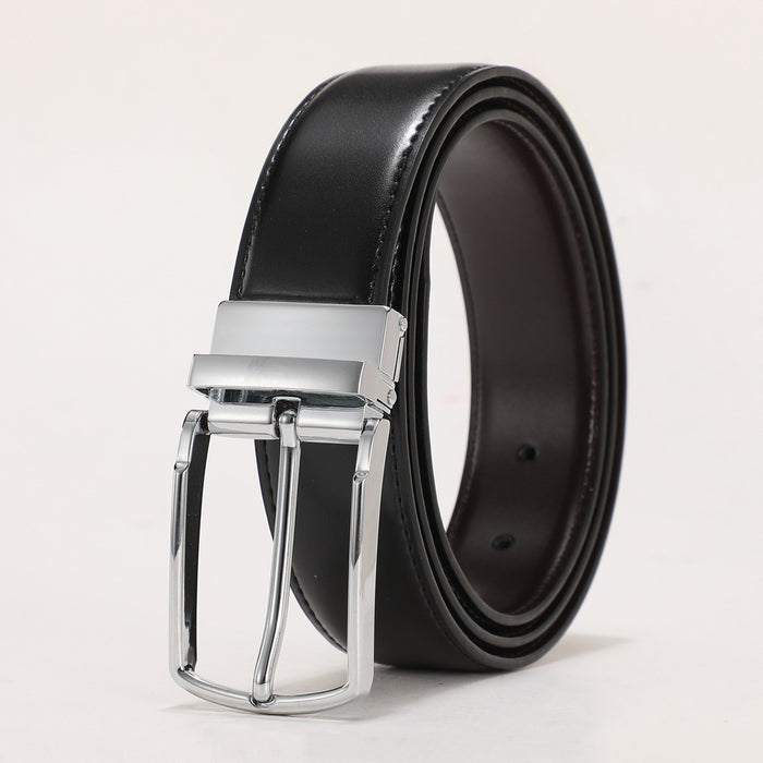 Double Sided Pin Buckle Belt