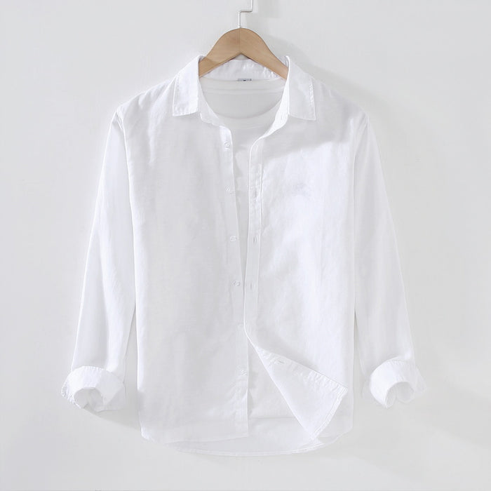 Linen White Shirt