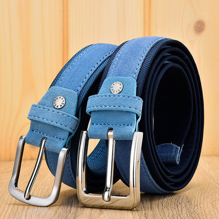 Suede Leather Belt