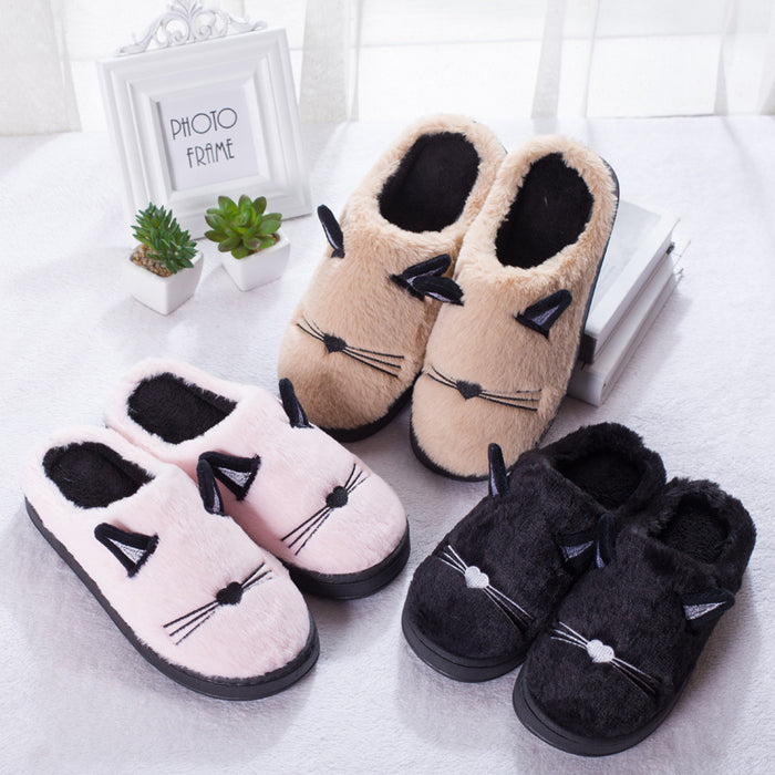 Cute Wool Cotton Slippers