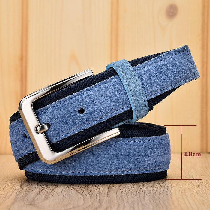 Suede Leather Belt