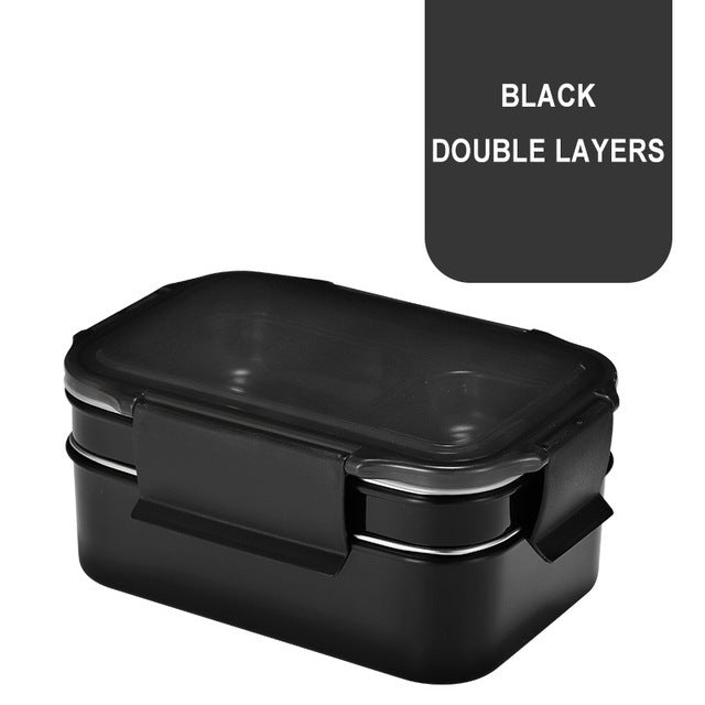 Two-layers Bento Box Food Container