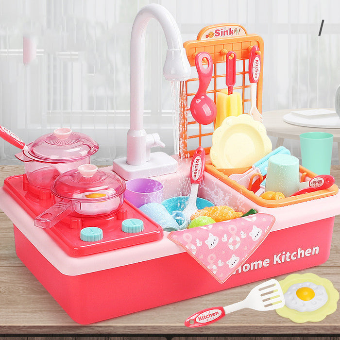 Children's Simulation Dishwasher, Wash Bowl, Play Water Toy