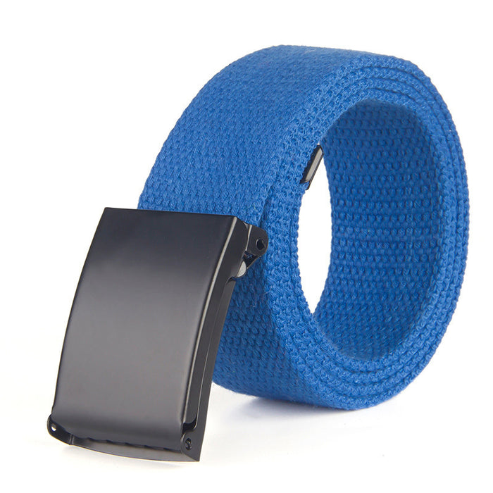 Solid Color Canvas Belt