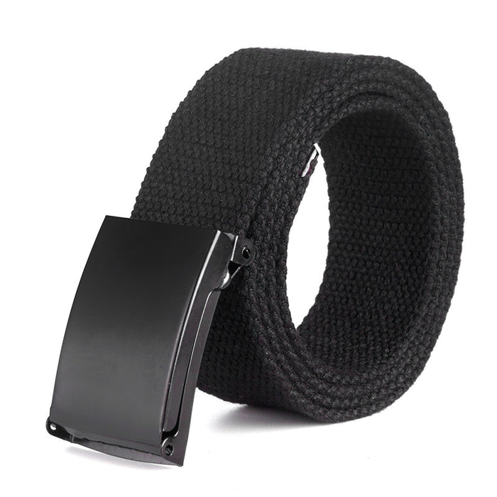 Solid Color Canvas Belt