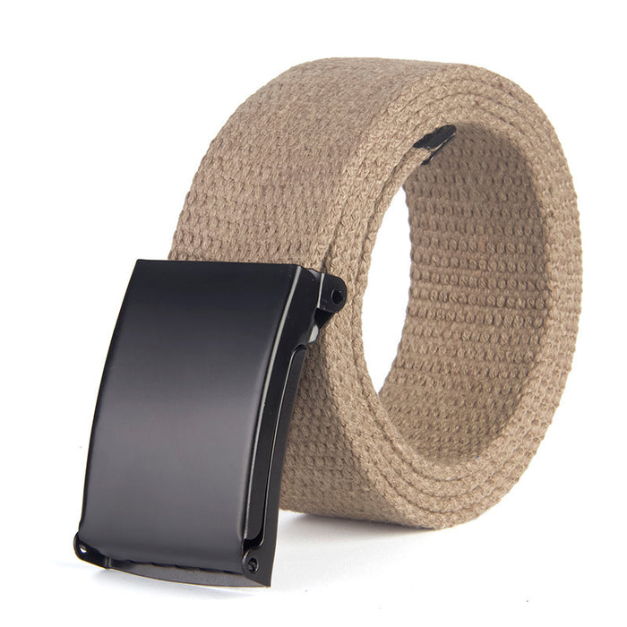 Solid Color Canvas Belt