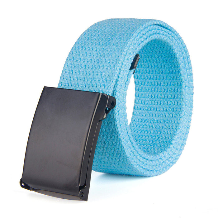 Solid Color Canvas Belt