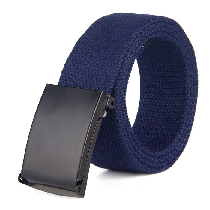 Solid Color Canvas Belt