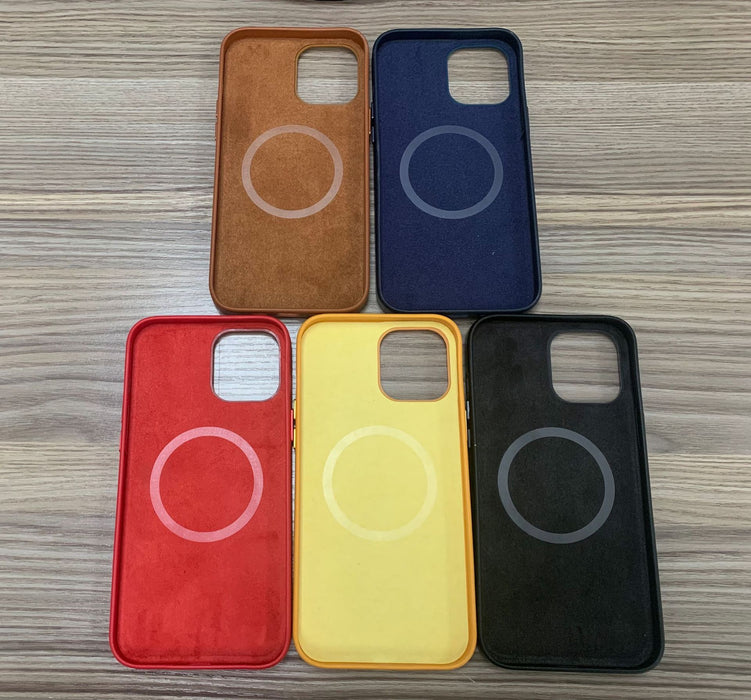 Phone 12 Pro Max Leather Phone Case