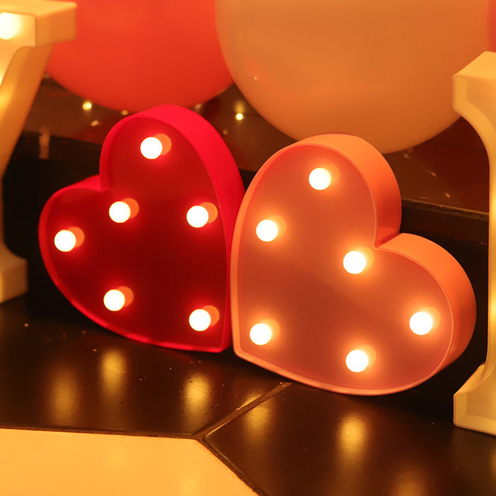 Luminous LED Letter Number Night Light