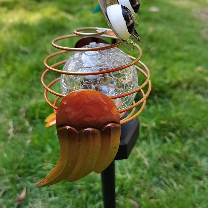 Solar Owl Lawn Lamp