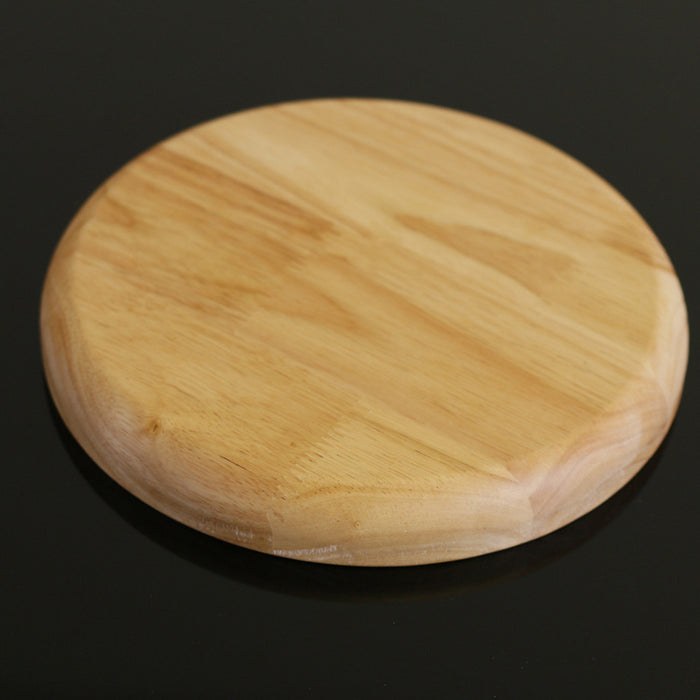 Rubber Wood Five-Grid Wooden Plate