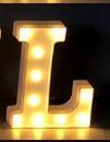 Luminous LED Letter Number Night Light