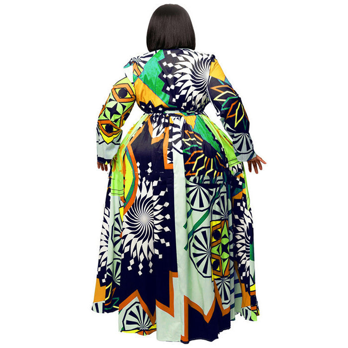 Plus Size 5XL Long  Maxi Dress