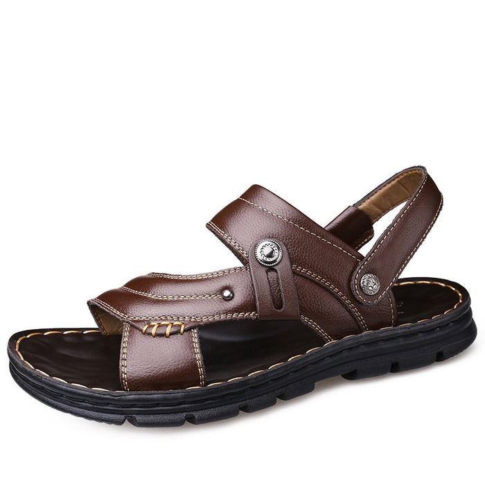 Fashion Casual Leather Sandals