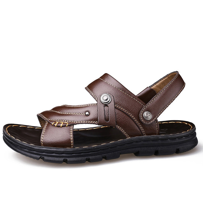 Fashion Casual Leather Sandals