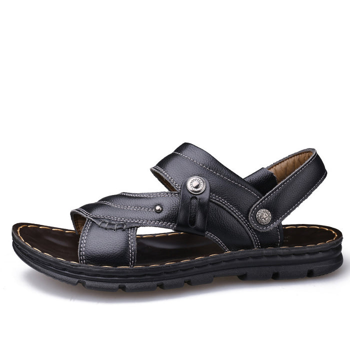 Fashion Casual Leather Sandals