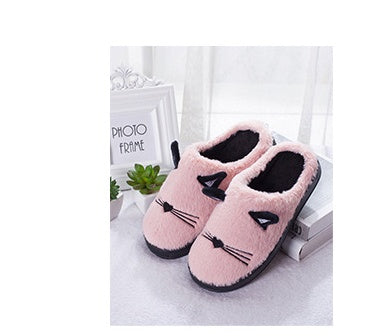 Cute Wool Cotton Slippers