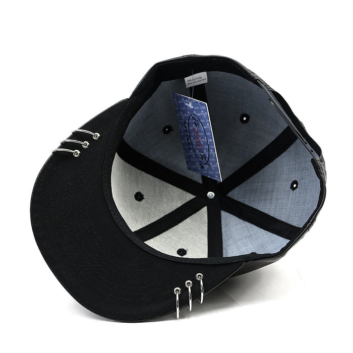 Flat-brim Hip Hop Hat