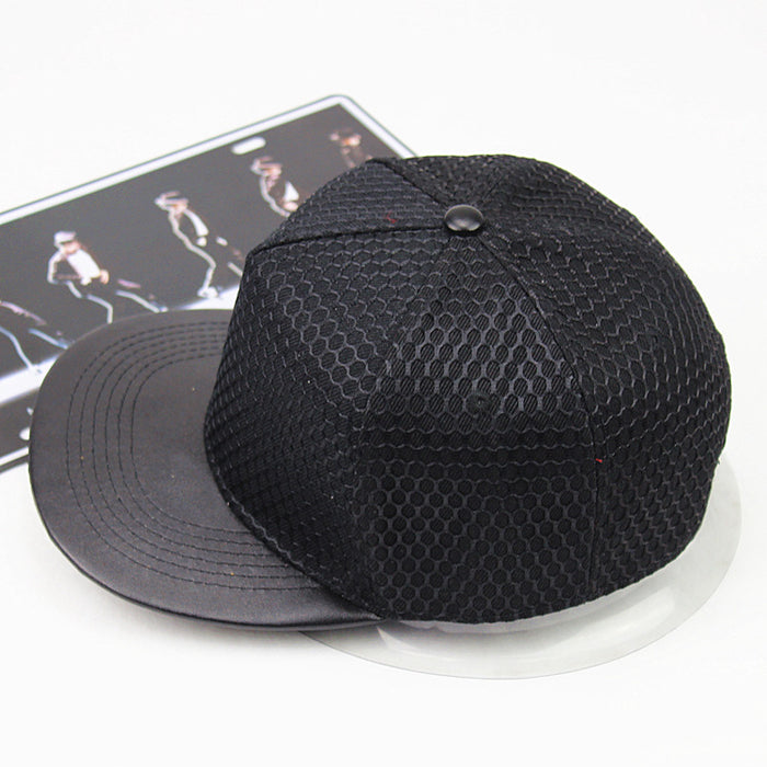 Mesh Flat Brim Hat