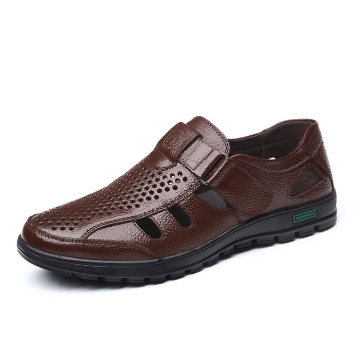 Leather Breathable Sandals
