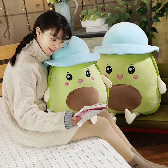 Avocado plush toy