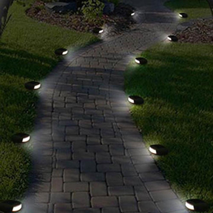 Solar Waterproof Outdoor Cobble Stone Lamp