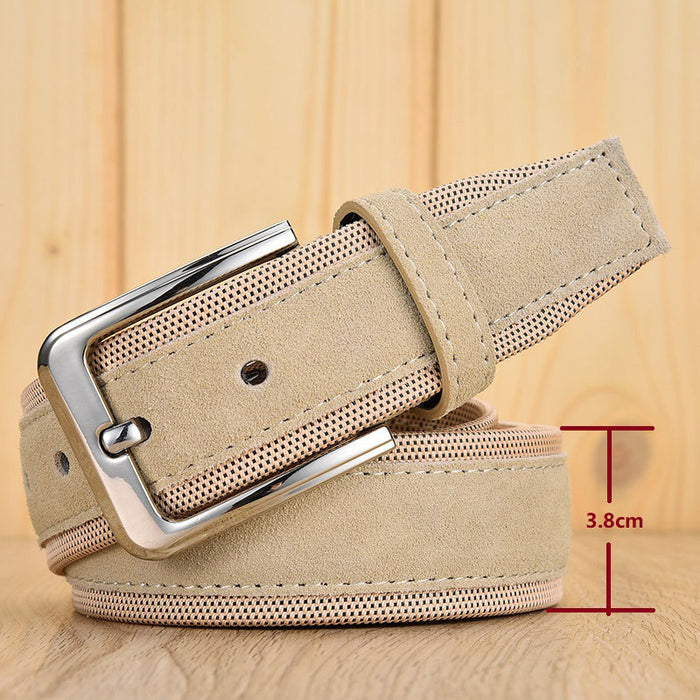 Suede Leather Belt