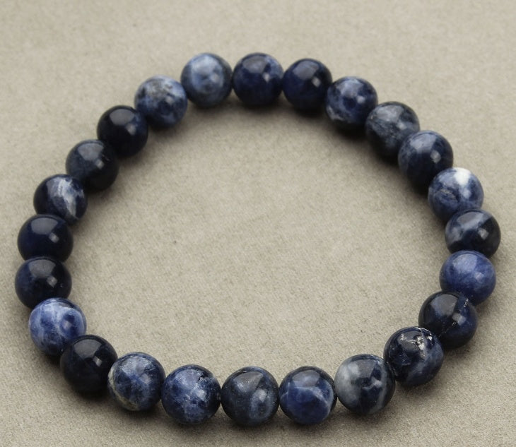 Sandstone Round Bead Bracelet