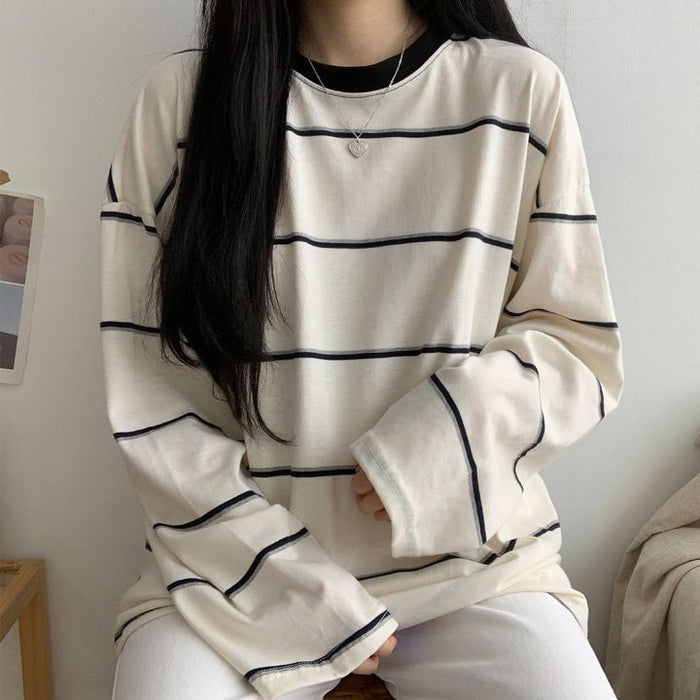 Striped Long-sleeve T-shirt