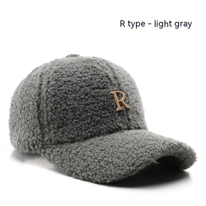 Lamb Wool Baseball Cap