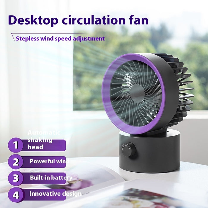 Oscillating Fan Bedroom Xiaojing Desktop Air Circulator