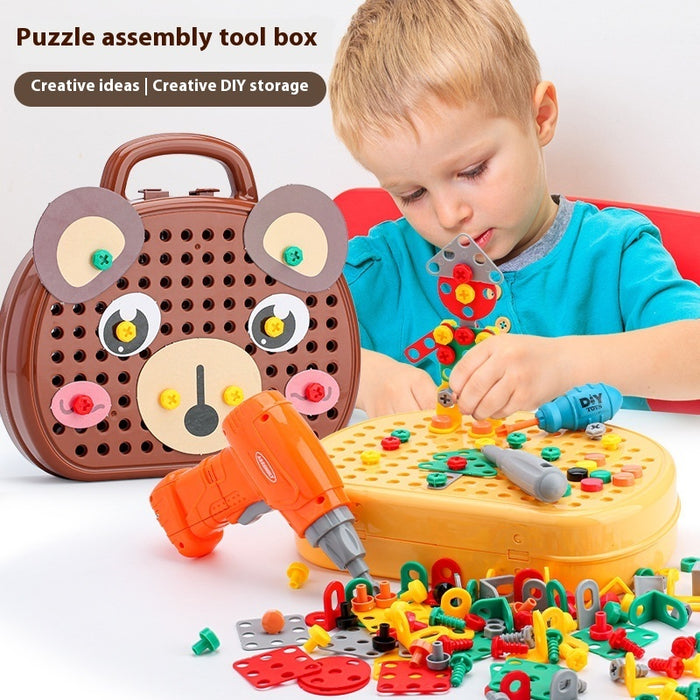 Assembled Toolbox Baby Puzzle