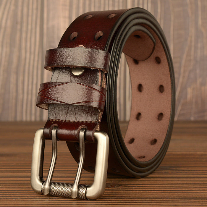 Double Pin Buckle Belt