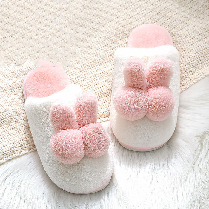 Women's winter home cotton slippers