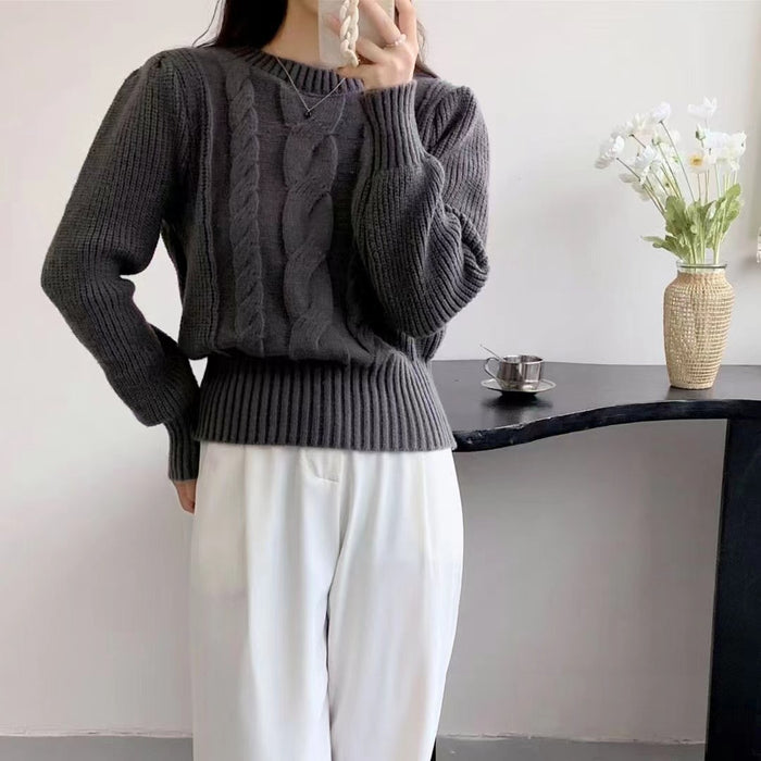 Cable-knit Sweater