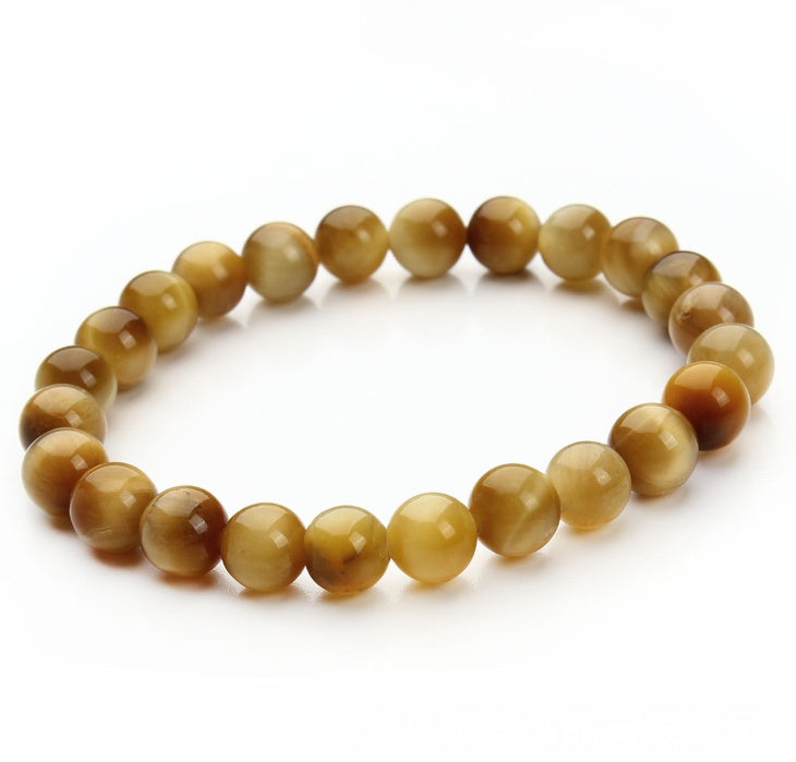 Sandstone Round Bead Bracelet