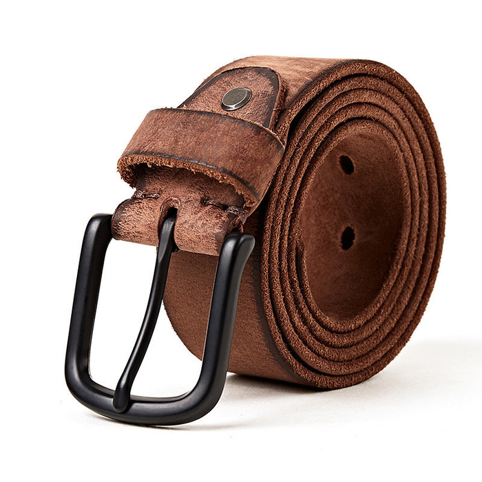 Leather Frosted Belt