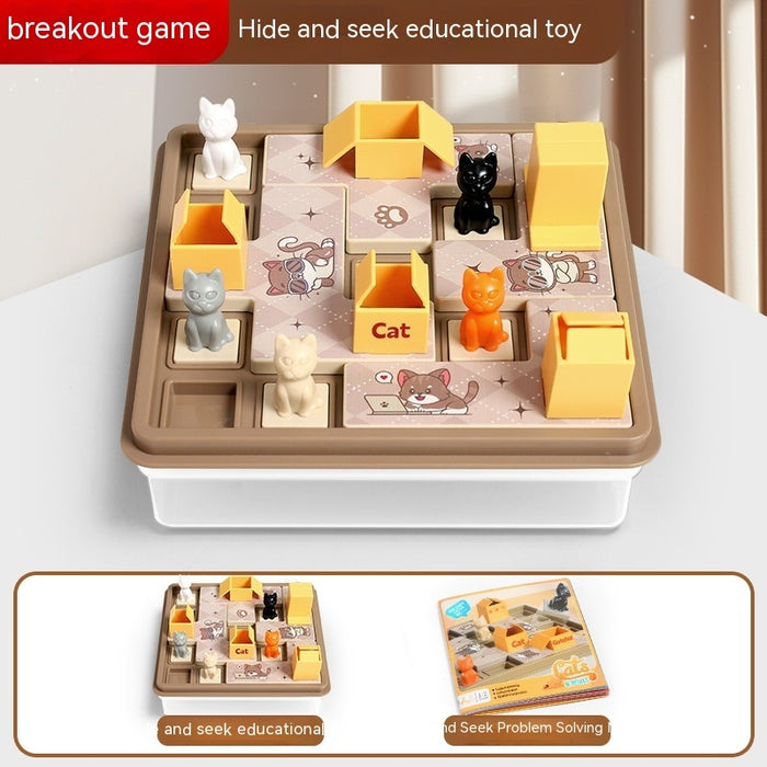 Children's Hidden Cat Clearance Board Game Toys