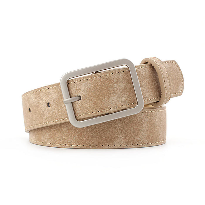 Square Buckle Belt