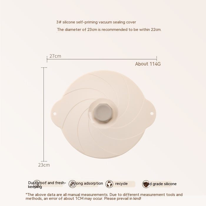 Airtight Container Vacuum Lid