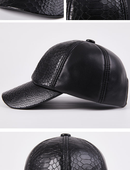 High End Leather Hat