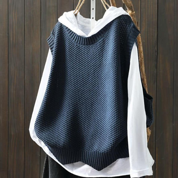 Knitted Outer Wear Vest