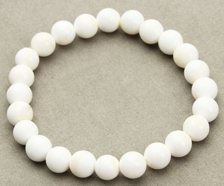 Sandstone Round Bead Bracelet