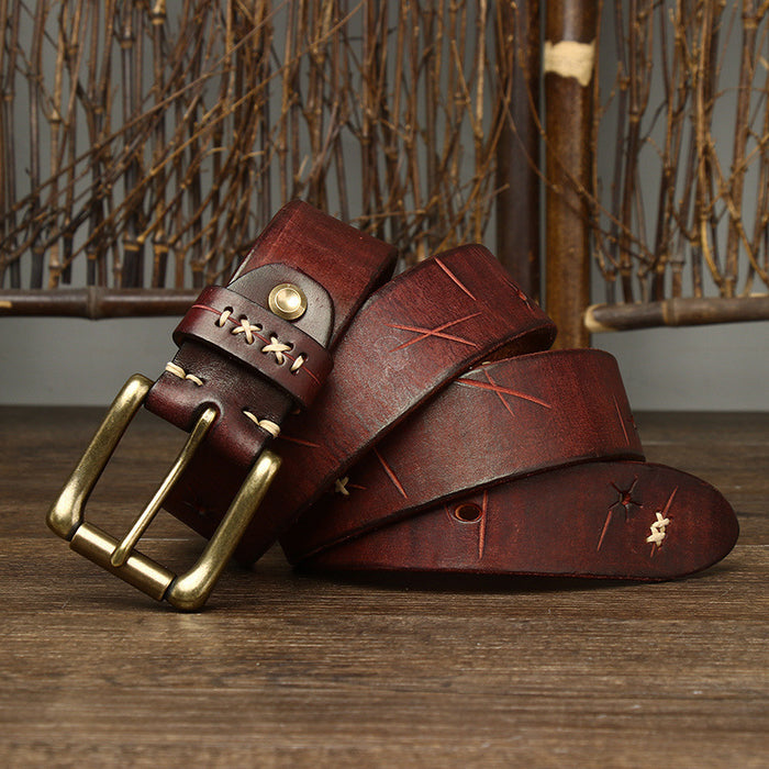 Pin Buckle Jeans Belt