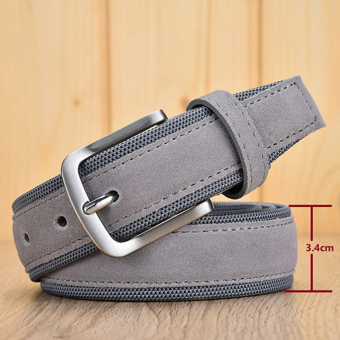 Suede Leather Belt