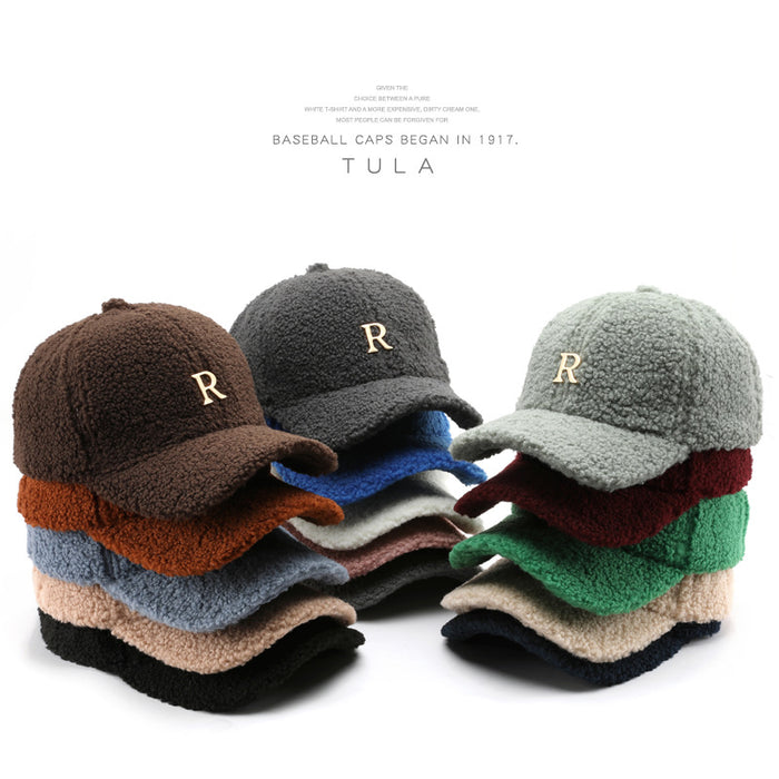 Lamb Wool Baseball Cap