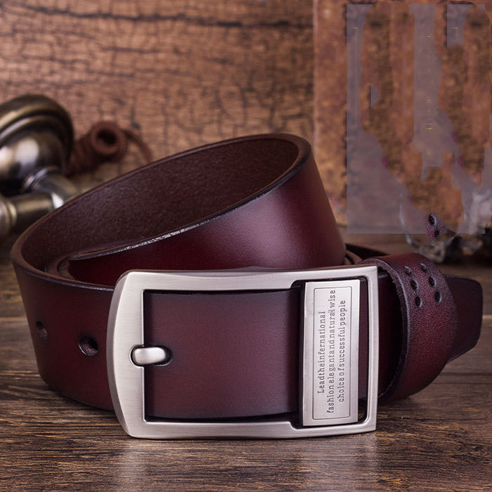 Pin Buckle Belt Casual