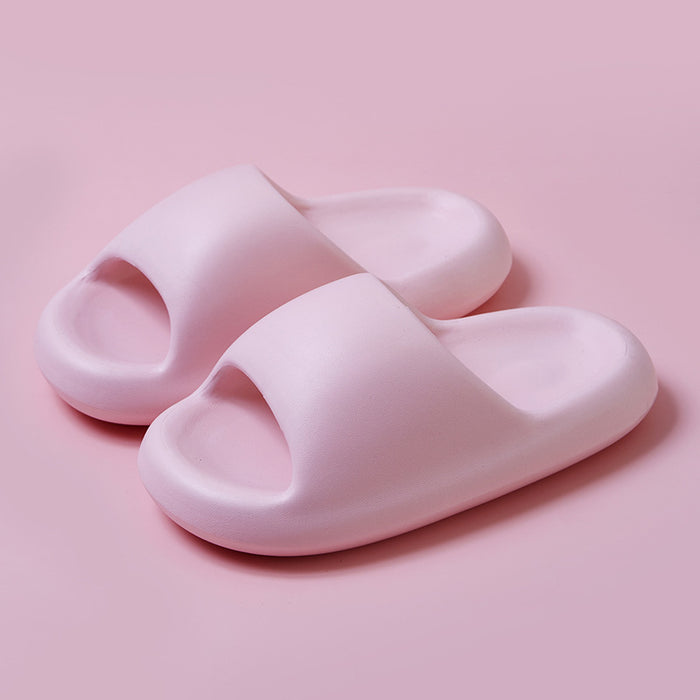 New Bread Shoes Soft Slippers Summer Candy Color Bsthroom Slippers