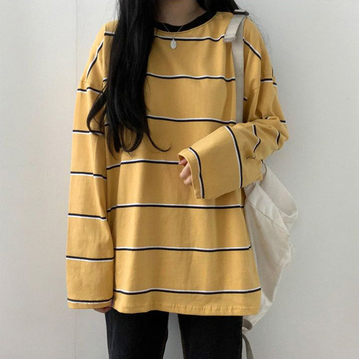 Striped Long-sleeve T-shirt